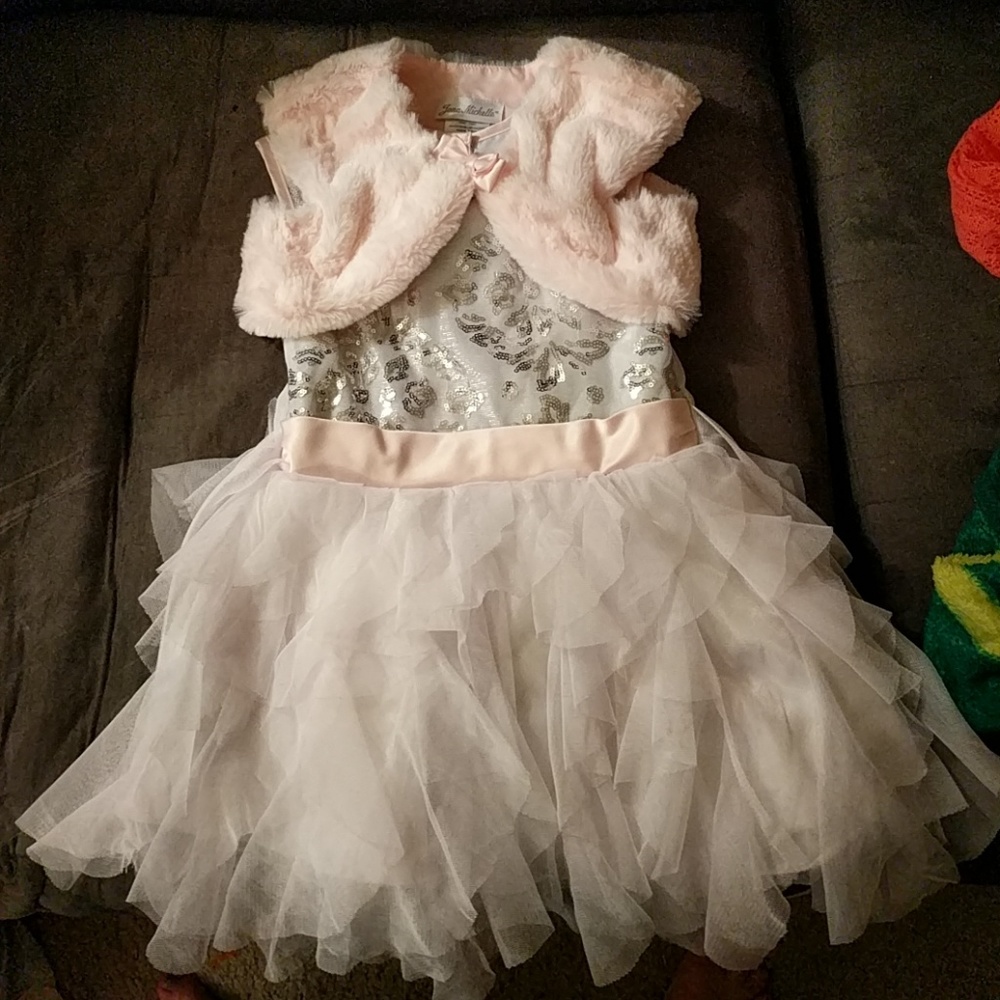 Jona Michelle Dress and Vest Set